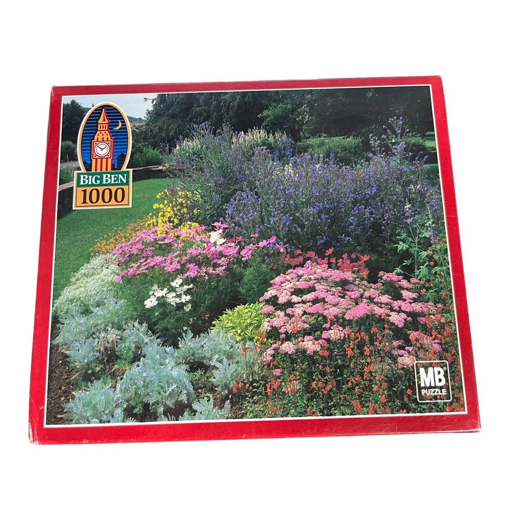 1000 pc Big Ben (Hasbro & MB) Puzzle: British Columbia, CA 20 1/8" X 26 3/16"NEW